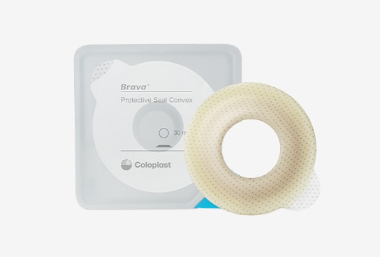 Anneau protecteur convexe Brava® pour stomie
