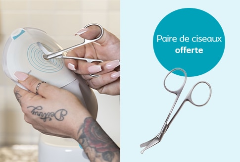 Ciseaux à lames courbes Coloplast