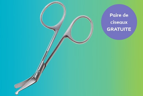 Ciseaux à lames courbes Coloplast