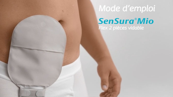 SenSura® Mio Flex 2 pièces vidable