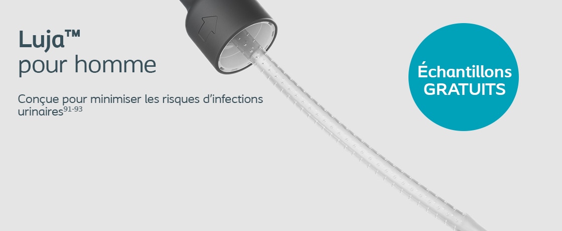 Luja : sonde urinaire homme